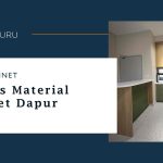 4 jenis material kabinet dapur
