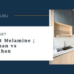 Kabinet dapur melamine, kelebihan vs kelemahan