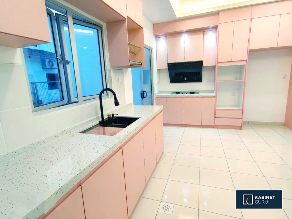 Quartz stone top kabinet