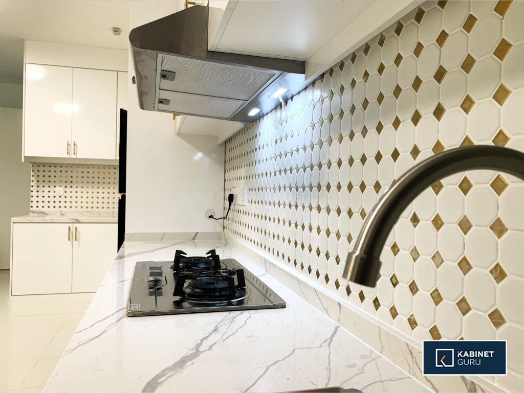 Compress marble top kabinet