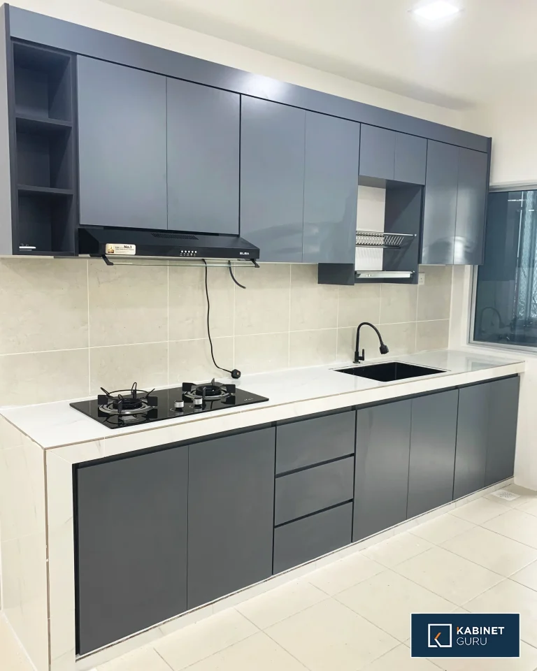 I Shape Kabinet Melamine